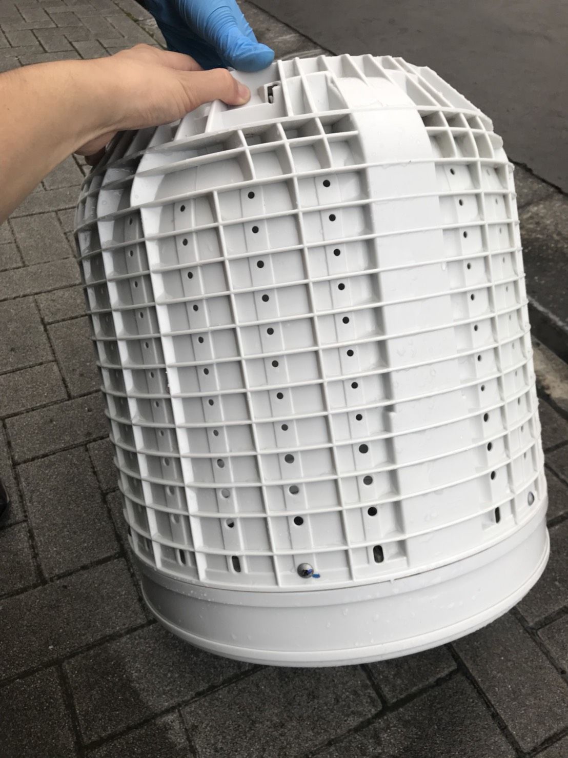 洗浄後