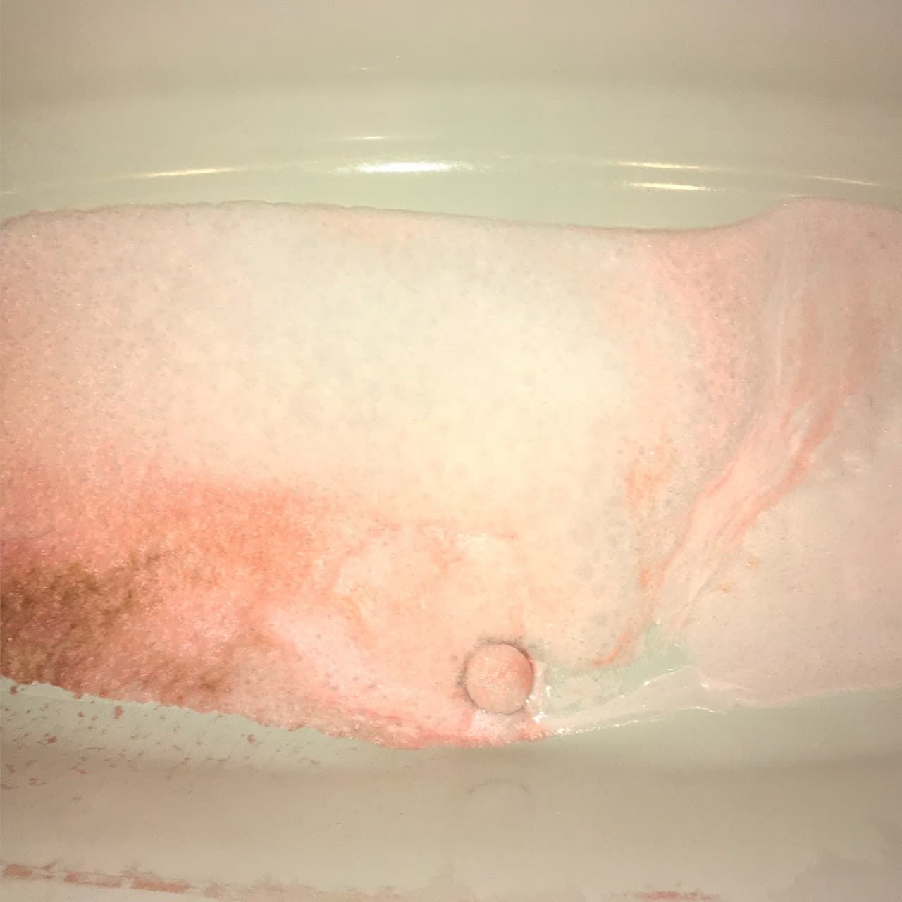 風呂釜洗浄により出た汚水①